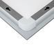 Зеркало Qtap Mideya 900х700 с LED-подсветкой Touch, с антизапотеванием, с диммером, рег. яркости Reverse QT2078NCF9070W