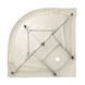 Гидромассажный бокс Lidz Tani SBM90x90.SAT.LOW.FR, стекло Frost 4 мм