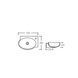 Раковина Qtap Leo 420x280x150 White з донним клапаном QT11115011RW