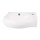 Раковина Qtap Leo 420x280x150 White з донним клапаном QT11115011RW