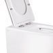 Унітаз підлоговий Qtap Swan безобідковий з сідінням Soft-close QT16223178W