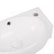 Раковина Qtap Leo 420x280x150 White з донним клапаном QT11115011RW