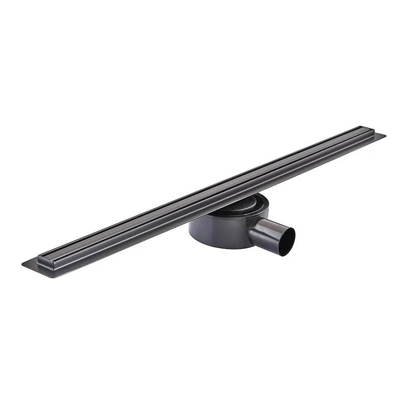 фотографія Душовий трап з нерж. сталі SUS304 Mixxus Drain-05-70-Slim Black (30x700 мм) (Чорний) (MI6170)