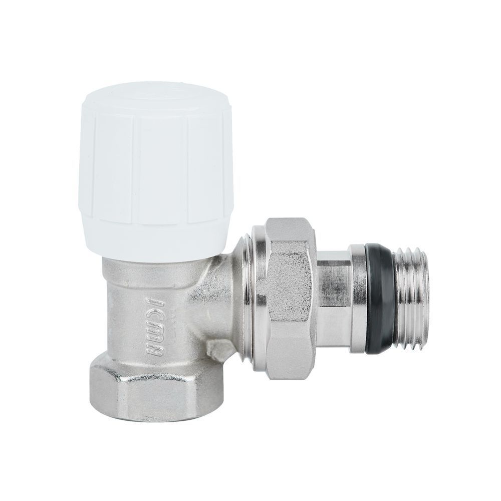 фотографія Кран радіаторний Icma 1/2" з антипротіканням кутовий №951