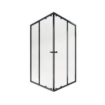 фото Душевая кабина Qtap Pisces BLA107-9SC5 75-90x75-90 см, стекло Clear 5 мм без поддона