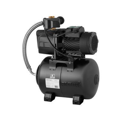 фотографія Насосная станция Pumpman TJSW/10M Нmax 34 м Qmax 4,2 куб.м 750 Вт бак 24 л (чугун) - это высокопроизводительное и надежное устройство, предназначенное для обеспечения стабильного водоснабжения в частных домах, на дачах или в других объектах, где требуется