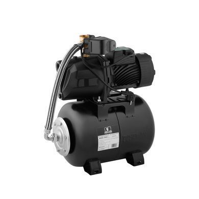 фотографія Насосная станция Pumpman TJSW/10M Нmax 34 м Qmax 4,2 куб.м 750 Вт бак 24 л (чугун) - это высокопроизводительное и надежное устройство, предназначенное для обеспечения стабильного водоснабжения в частных домах, на дачах или в других объектах, где требуется