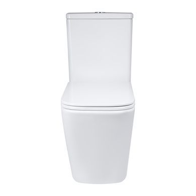 фотографія Унітаз підлоговий Qtap Tern Ultra Quiet безобідковий з сидінням Soft-Close QT17222175AUQ1W White