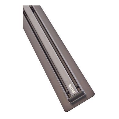 фото Душовий трап з нерж. сталі SUS304 Mixxus Drain-05-80-Slim Black (30x800мм) (Чорний) (MI6171)