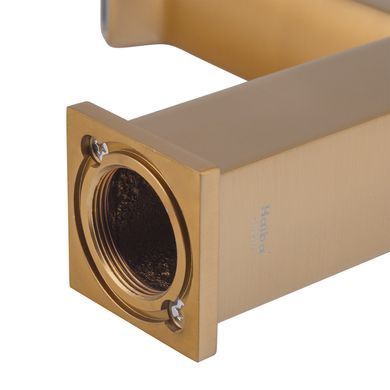 фото Змішувач для умивальника HAIBA GAUDI 001 BRUSHED GOLD (HB9583)