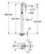Підлоговий змішувач для ванни Grohe Eurocube (23672001)