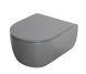 Унітаз підвісний MIXXUS PREMIUM TOPPER-0303-R GRAY 495x370x350mm система змиву RIMLESS (MP6657)