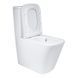 Унітаз підлоговий Qtap Tern Ultra Quiet безобідковий з сидінням Soft-Close QT17222175AUQ1W White
