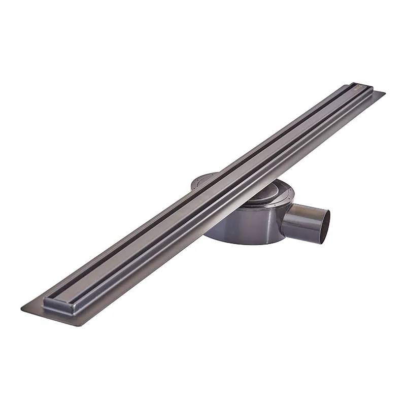 фотографія Душовий трап з нерж. сталі SUS304 Mixxus Drain-05-80-Slim Black (30x800мм) (Чорний) (MI6171)