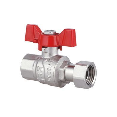 фотографія Кран кульовий з накидною гайкою Thermo Alliance Forte 1/2"х ВР для води прямий SF260W15