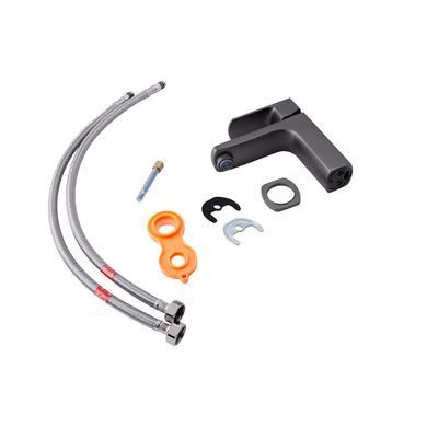 фото Смеситель для раковины Qtap Lipno QTLIPNO1023101G Graphite