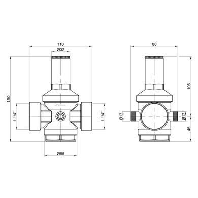 фотографія Редуктор Icma 1" 1/4 №246