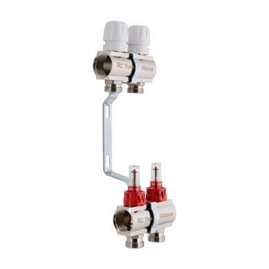 фото Коллектор с расходомерами Thermo Alliance Standart 1" на 2 выхода