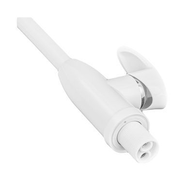 фото Змішувач для кухні Plamix Cezar-011-B SET White (з підведенням) (PM0667)