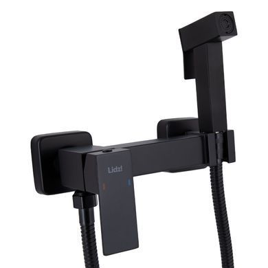 фотографія Набір для гігієнічного душу Lidz Kubis 110 Black LDKUB110BLA46104 прямокутний