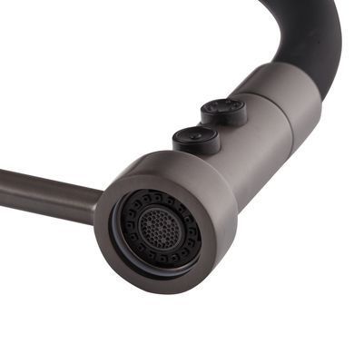 фотографія Змішувач для кухні Mixxus Premium Summer 017 GRAPHITE REFL.BLACK (MI6962)