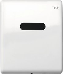 фотографія Електронна панель змиву TECEplanus для пісуара, батарея 6 В, біла глянцева