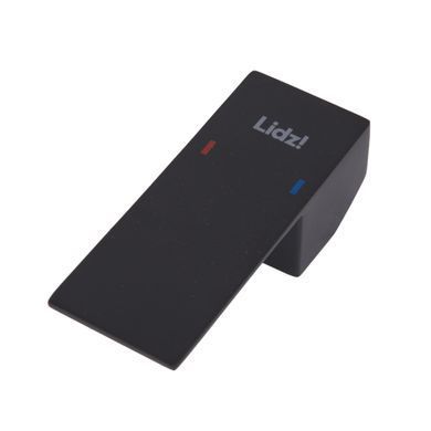 фото Ручка 25 мм Lidz (90х35х26,4) для смесителей Kubis Black LDKUB903526449500