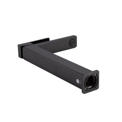 фото Смеситель для раковины Qtap Gemini высокий QTGEM269GMB45680 Gunmetal Black PVD