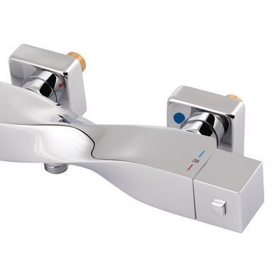 фото Смеситель для душа Qtap Zkrouceny термостатический QTZKR40T105C Chrome