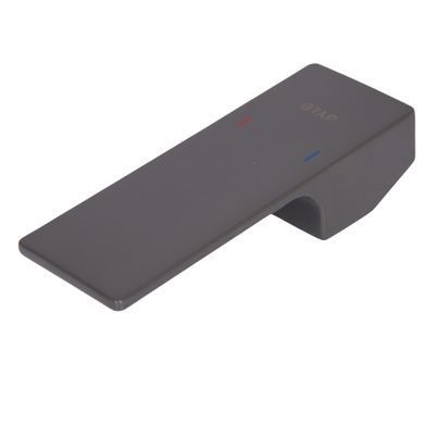 фото Ручка Qtap (25x42,2x119,7) для смесителей Gemini Gunmetal Black PVD QTGEM254221197GMB50053
