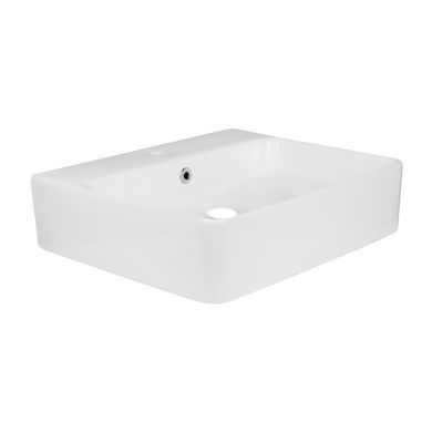 фотографія Раковина Qtap Nando 500х420х130 White QT1211K404AWN