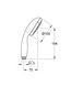 Ручний душ, 1 режим струменя Grohe New Tempesta Classic (27852001)
