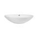 Комплект Qtap Dove: Раковина накладна овальна 625x415x150 мм White + Донний клапан PU02O