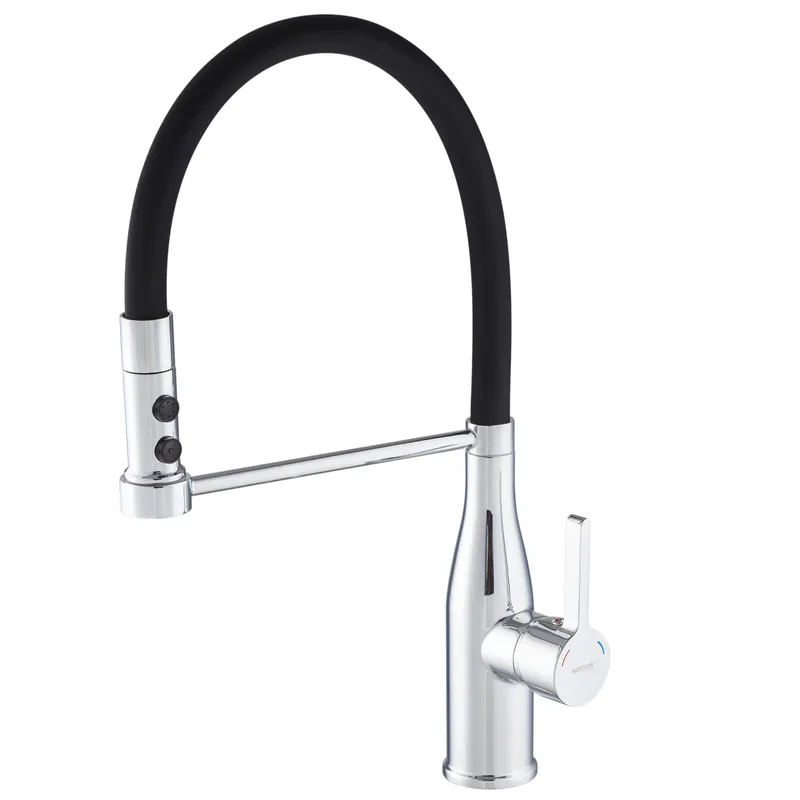 фото Змішувач для кухні Mixxus Premium Summer 017 REFL.BLACK (MI6960)