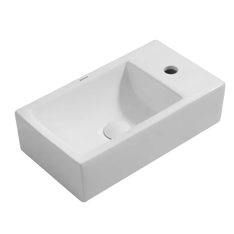 фото Раковина накладна Mixxus Premium QUADRO-0207 480х260х125mm з отвором під змішувач (MP6503)