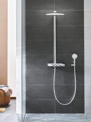 фотографія Душова система з термостатом для душу Grohe Rainshower SmartControl (26250000)