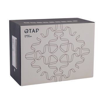фотографія Змішувач для ванни Qtap Gemini (з душовим гарнітуром) QTGEM259CRW45683 Chrome/White