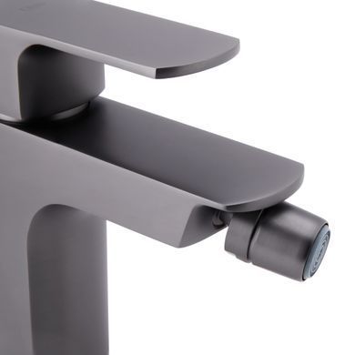 фотографія Змішувач для биде Qtap Lipno QTLIPNO2023101G Graphite
