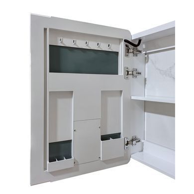 фото Дзеркальна шафка MIXXUS PREMIUM OLIVARY CM01-70x70x13 з LED Touch, димером, рег. яскравості (MI8295)