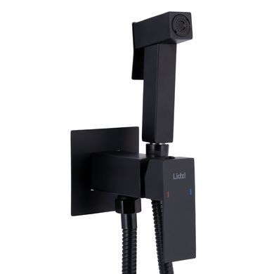 фото Набор для гигиенического душа Lidz Kubis 111 Black LDKUB111BLA46108 прямоугольный