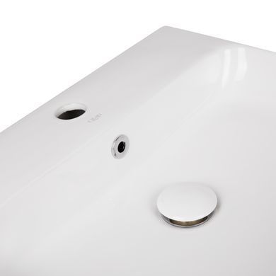 фотографія Раковина Qtap Nando 500х420х130 White з донним клапаном QT1211K404AW