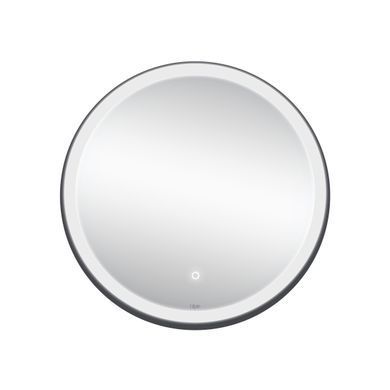 фото Зеркало Qtap Robin R600 с LED-подсветкой Touch, с антизапотеванием, с диммером, рег. темп. цвета (3000-6500K) QT13786501B