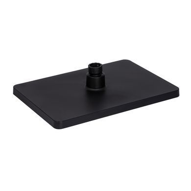 фото Лейка для верхнего душа Qtap Hlavova 280x190 мм прямоугольная QTHLA107BLM45947 Black Matt