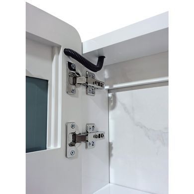 фото Дзеркальна шафка MIXXUS PREMIUM OLIVARY CM01-70x70x13 з LED Touch, димером, рег. яскравості (MI8295)