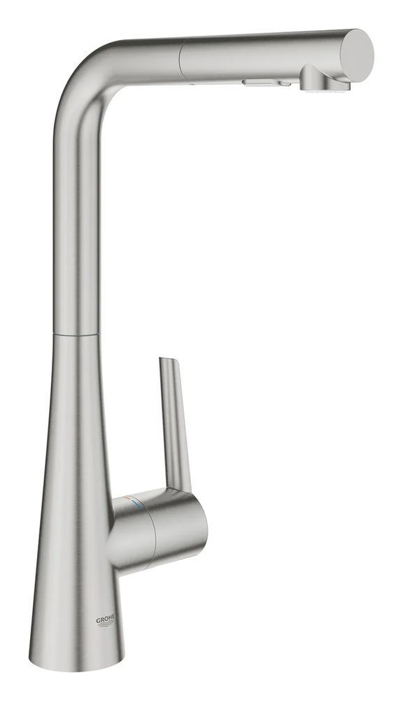 фото Смеситель для кухни с выдвижным изливом Grohe Zedra (32553DC2)