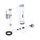 Унитаз напольный Qtap Vlasta Ultra Quiet безободковый с сиденьем Soft-close WHITE QT28228300W