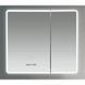 Дзеркальна шафка MIXXUS PREMIUM OLIVARY CM01-70x70x13 з LED Touch, димером, рег. яскравості (MI8295)