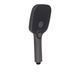 фото Лейка для ручного душа Qtap (43x100x260) для душевых систем Gemini Gunmetal Black PVD QTGEM43100260GMB50073