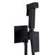 Набор для гигиенического душа Lidz Kubis 111 Black LDKUB111BLA46108 прямоугольный