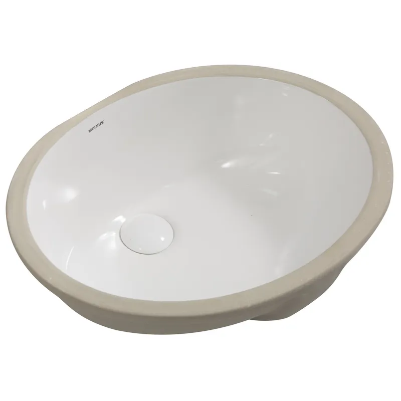 фото Раковина врізна під стільницю MIXXUS PREMIUM TOPPER-1701 495х405х205mm з переливом (MP6568)